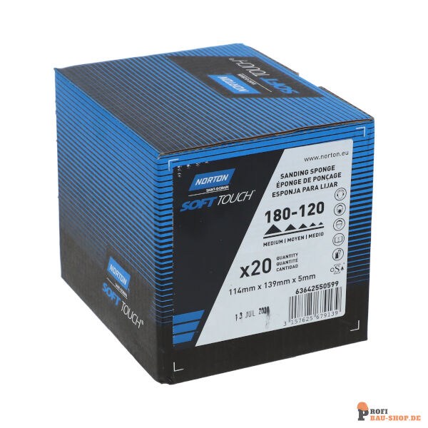 nortonschleifmittel/NORTON_schleifmittel_63642550599 Abrasives Sponges _ Norton-1 Side Bulk-140x115x6_165020